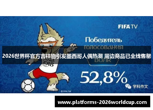 2026世界杯官方吉祥物引发墨西哥人偶热潮 周边商品已全线售罄 2026世界杯官方吉祥物引发墨西哥人偶热潮 周边商品已全线售罄